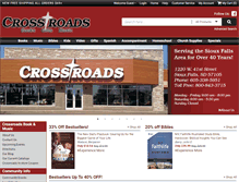 Tablet Screenshot of crossroadsbook.com